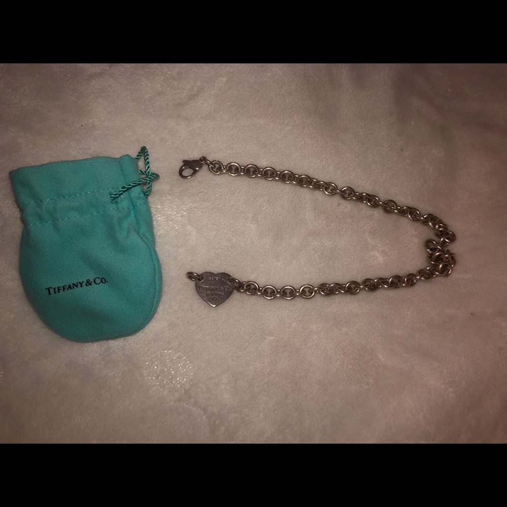 Tiffany and Co heart choker